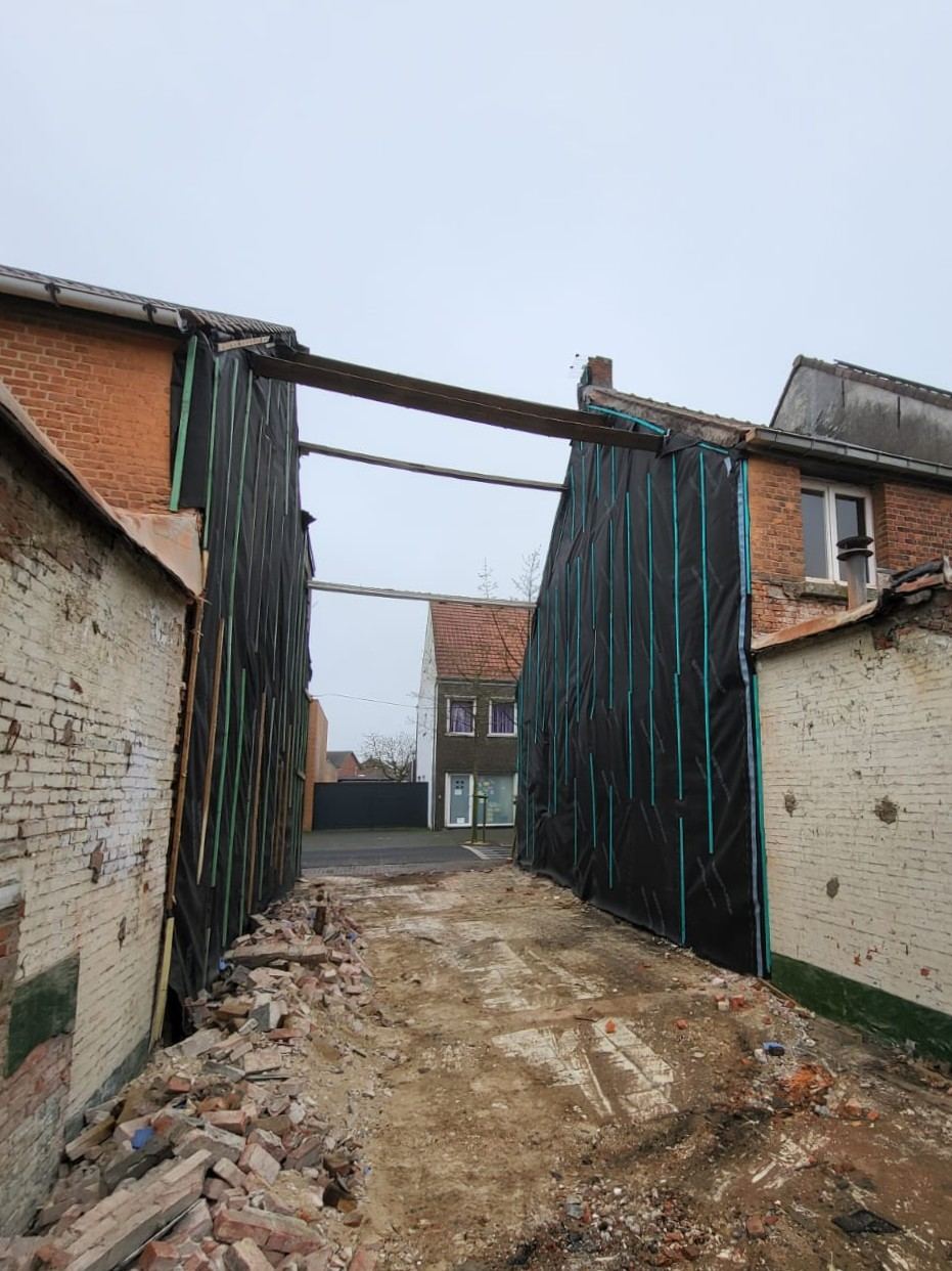 Grond-, graaf- en afbraakwerken realisatie 5