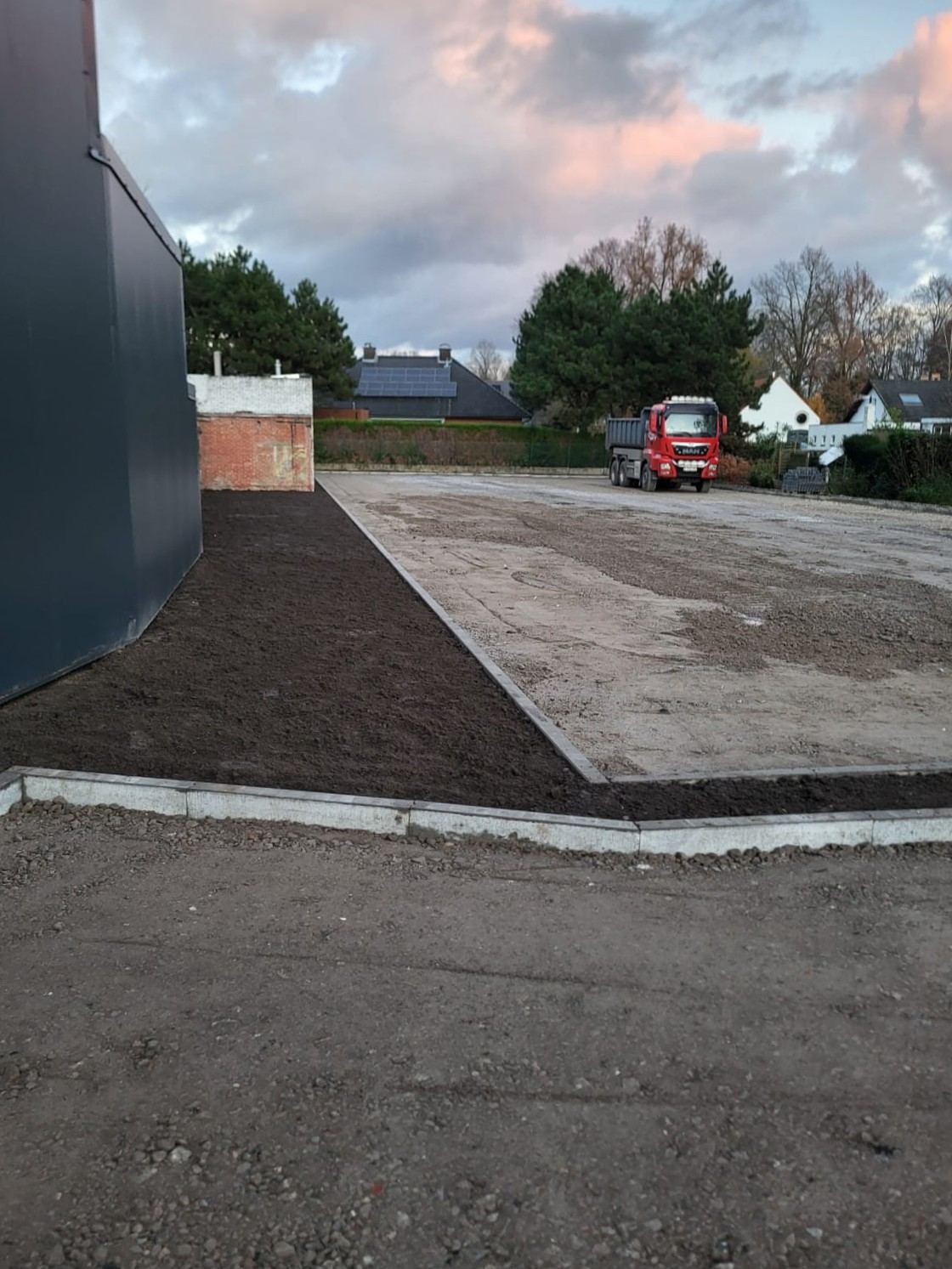 Aanleg van parkings