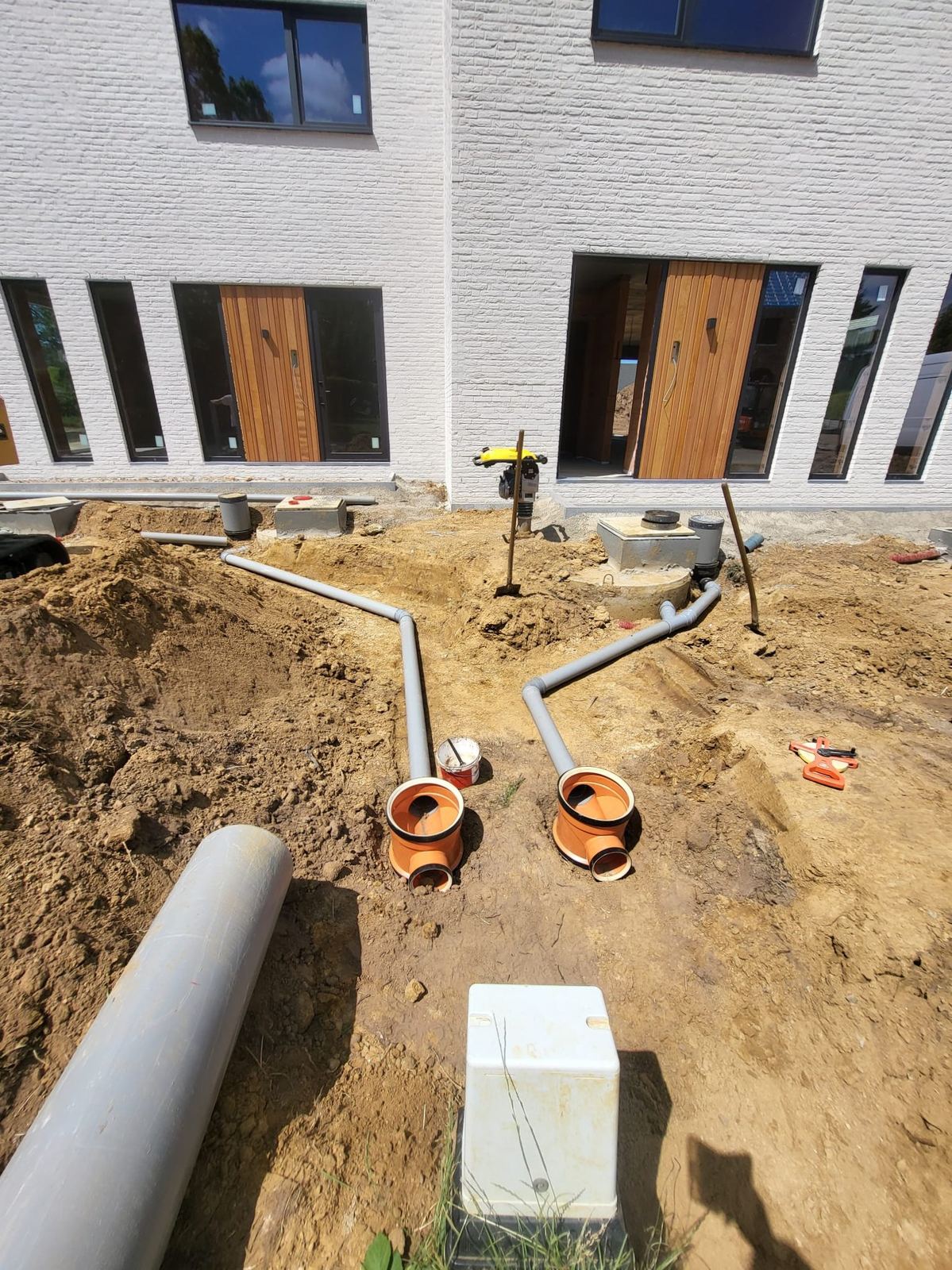 Riolerings- en funderingswerken realisatie 4